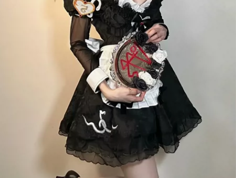 第五人格真理之下cos服祭司绯红发的魔女c...