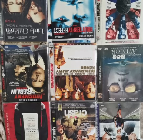 DVD碟片，英语经典文艺故事片。 六元一张...
