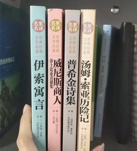 汤姆索亚历险记 ，伊索寓言，普希金诗集， ...