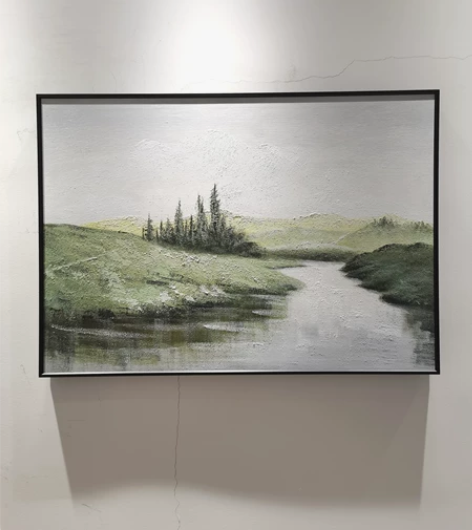 【纯手绘油画】大芬村职业画师绘制|丙烯肌理...