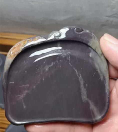 端砚老坑，素砚，单件，特价99(打磨上腊发...
