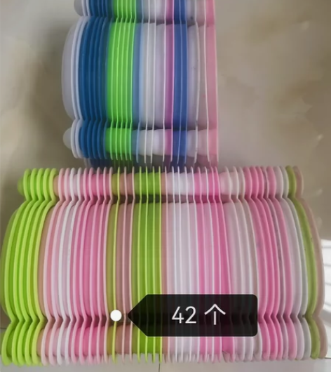 彩色调色盘颜料盘(大的 4 2 个,小的...