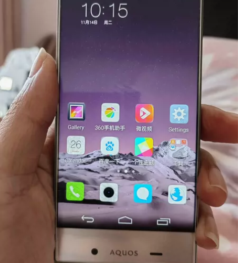 夏普 306sh 应该是美版，橙色嘎嘎新，...