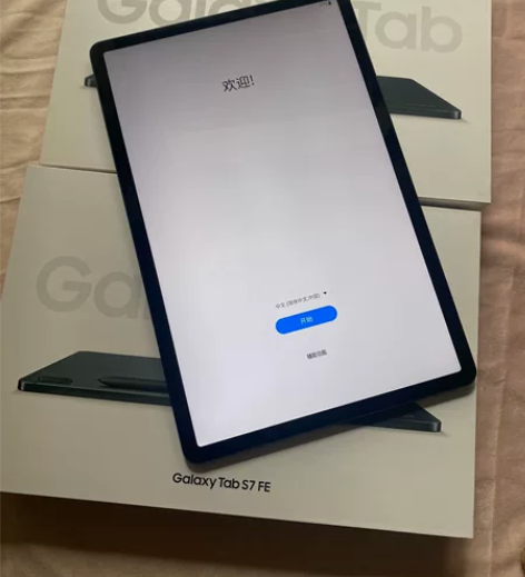 整套靓机～国行三星平板Tab S7feT7...