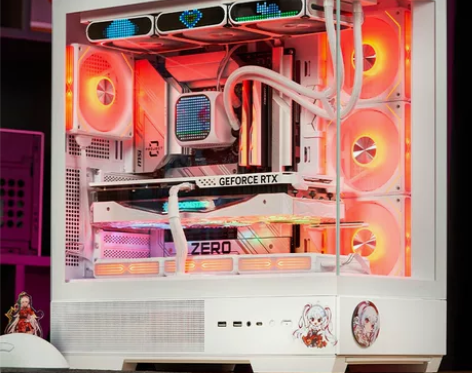 爱国者星璨大岚海景房机箱 台式机电脑游戏A...