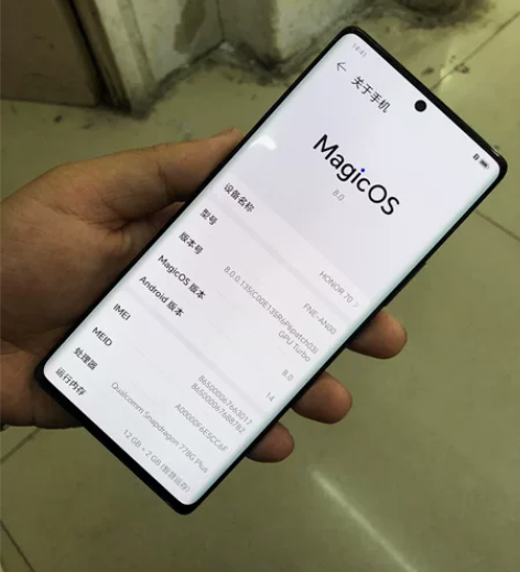 ?荣耀70 12+256GB 亮黑色 全原...