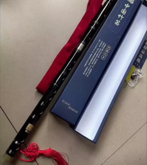 全新未拆封 黑色两节苦竹笛不讲价亏本处理,...