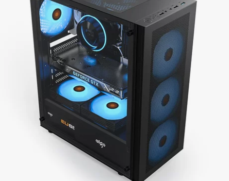 爱国者T18机箱台式主机电脑ATX240水...