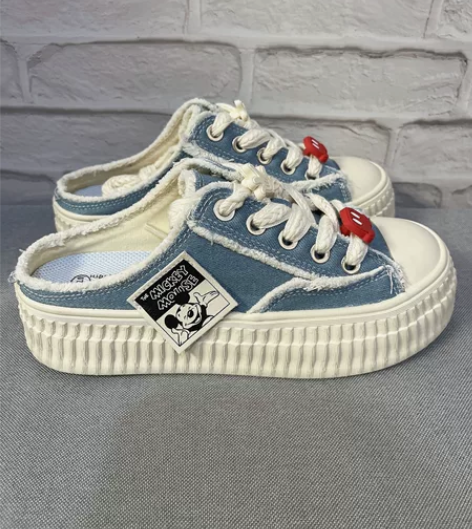 低价出一双穿过的热风2024年春季新款女士...