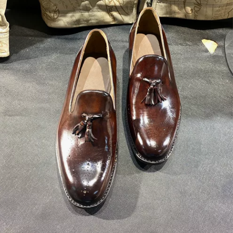 43码现货马臀乐福鞋maryam马臀布洛克...