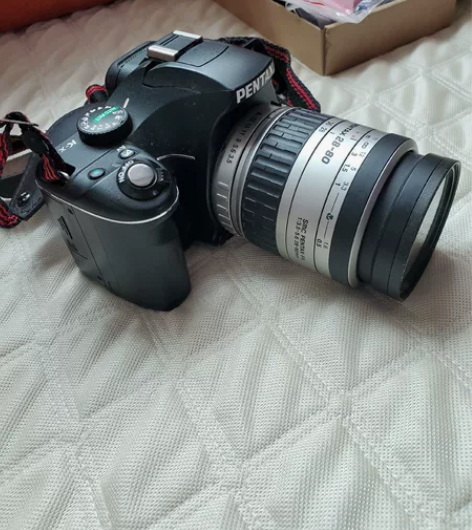 PENTAX宾得K-x单反相机，带镜头，带...