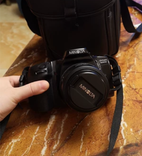 转美能达胶片相机500SI，包邮 不议价。...