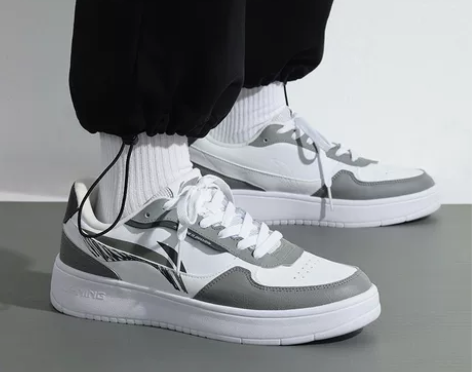 李宁板鞋男鞋运动鞋耐磨透气滑板鞋低帮时尚小...