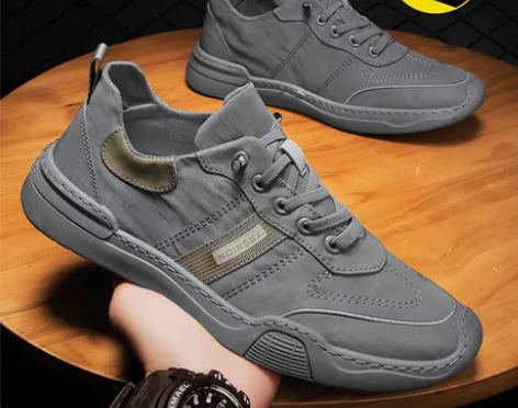 【全新捡漏】冰丝男鞋夏季透气帆布百搭休闲懒...