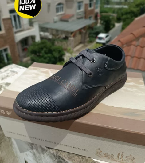 CAMEL/骆驼男鞋真皮断码清仓软皮软底休...