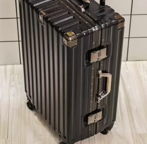 铝框行李箱男女大容量男生旅行箱皮箱子拉杆箱...