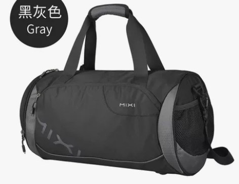 米熙干湿分离健身包大运动包男短途旅行包女手...