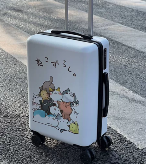 悦飞拉杆行李箱24寸(图案随机)出游必备拉...