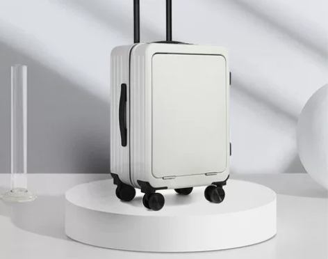 VIHUS前置开口行李箱男士出差拉杆箱登机...