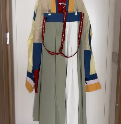 ?【柳上春风】晋制原创汉服魏晋拼色破裙齐腰...