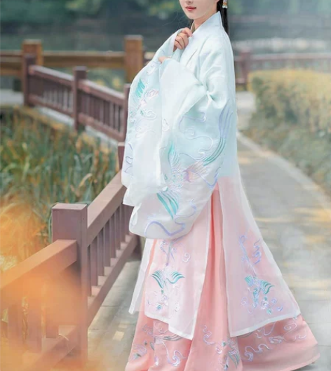 如梦霓裳汉服女装襦裙袄裙披风[凤鸾]三凤穿...