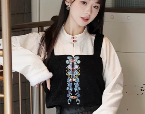 ?妃亦坊原创汉服女【鸾凤和鸣】明制马面裙主...