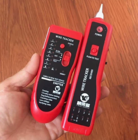 全新精灵鼠网络寻线仪多功能测线仪网线干扰查...