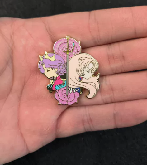 欧蒂娜 少女革命 精品小徽章 金属徽章 胸...