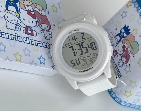 ?三丽鸥玉桂狗联名手表女初中高中学生女款女...