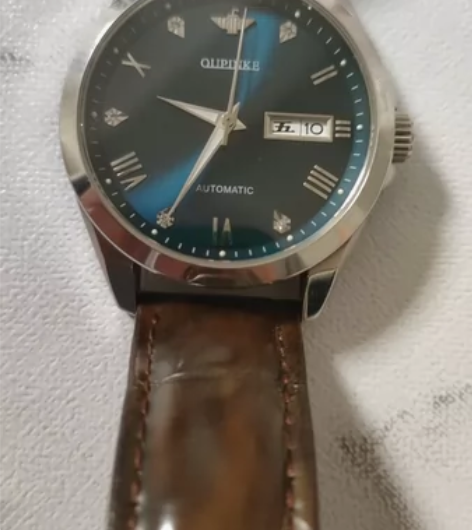 瑞士机械手表双日历商务全自动机械手表 手表...