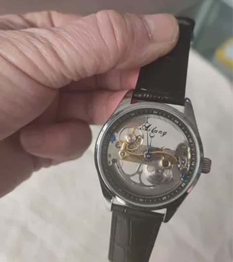 创意全自动机表 库存全新自动机械表，走时正...