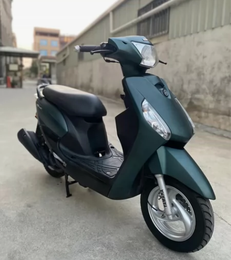 二手摩托车墨绿 正品飞鹰YAMAHA雅致s...