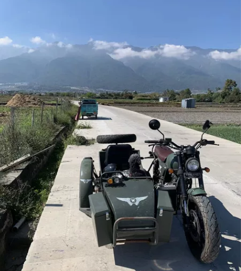 边三轮银钢悍路者300出租关联长江750挎...