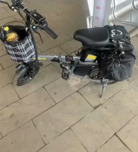普莱德 新国标折叠电动自行车 超长续航代驾...