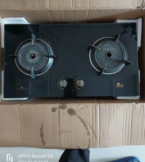 红日燃气灶 天然气灶 嵌入式，标准尺寸。 ...