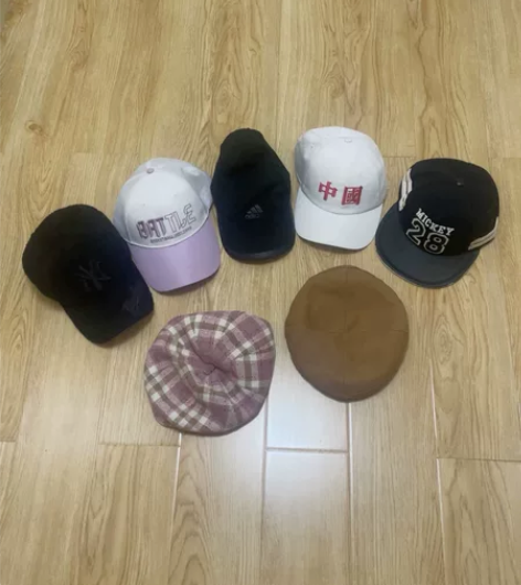 15元两顶女士帽子，苏昔画家帽全新、加绒鸭...