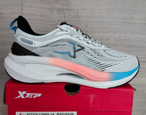 特步动力巢男跑步鞋春秋季新款缓震透气騛速4...