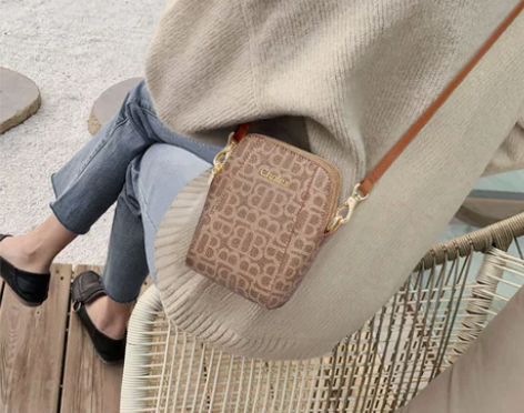 ?香港蔻一手机包迷你小包包女2022新款单...