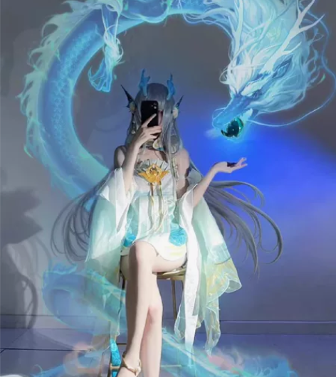 【科幻】王者荣耀cos服顶配典藏西施游龙清...