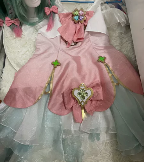 瑶时之祈愿，七愚家的假发造型了，有瑕疵缺少...