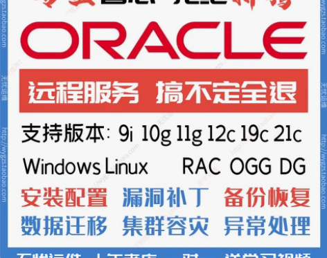 oracle数据库11g 12c 19c安...