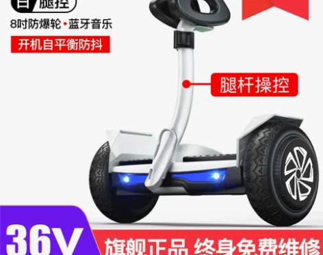领奥官方旗舰店2022新款电动平衡车腿控双...
