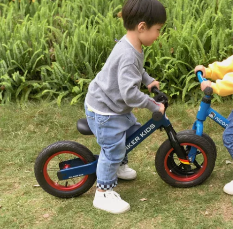 德国thinker kids平衡车，蓝红拼...