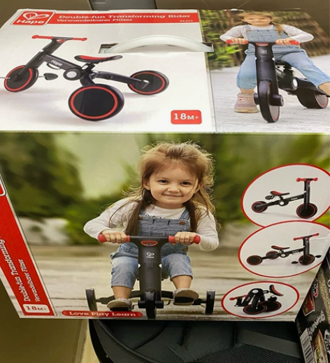 【麦德龙购入】全新hape儿童平衡车3合1...