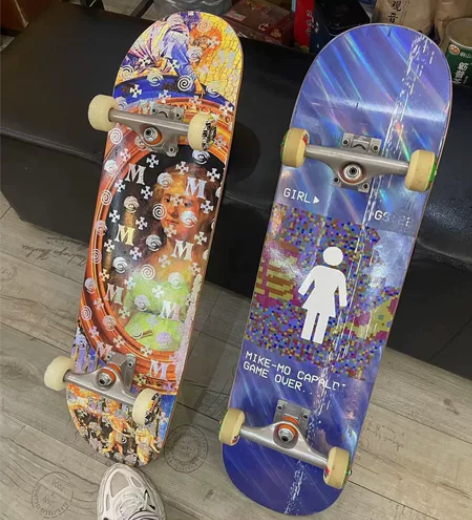 ?进口GIRL滑板男女生双翘动作短板专业板...