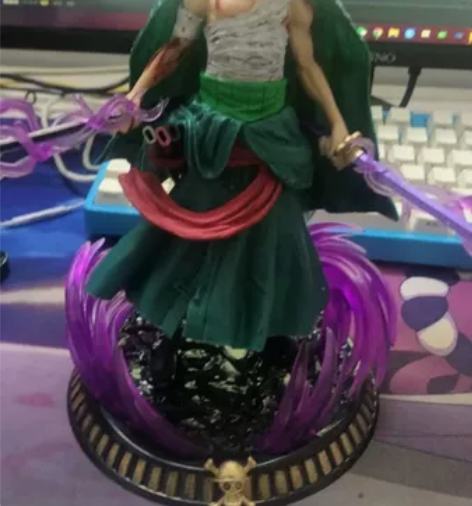 海贼王GK 小号浴血索隆 三刀流 特技版 ...