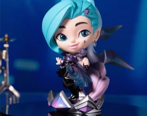 出英雄联盟KDA萨勒芬妮手办 仅拆摆 盒...