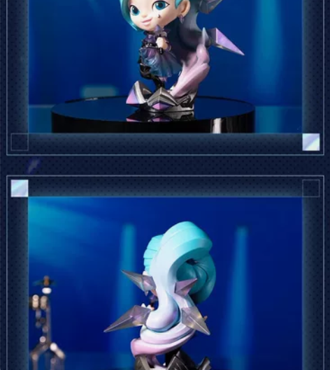 英雄联盟手办 KDA萨勒芬妮手办 无盒无卡...