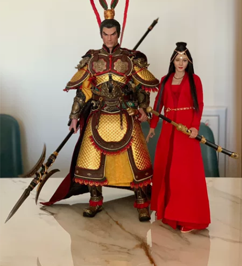 展示不出！1/6 自D 吕布与貂蝉 对30...