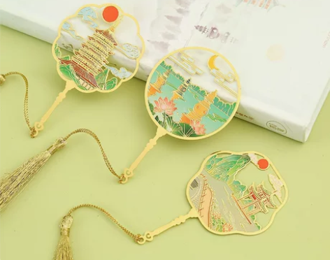 周边故宫文创杭州上海文创书签精致礼品西湖东...